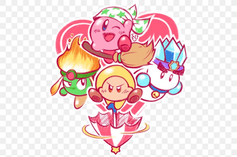 Kirby Star Allies Kirby Super Star Ultra Video Games, PNG, 500x546px, Kirby Star Allies, Area, Art, Artwork, Balloon Download Free