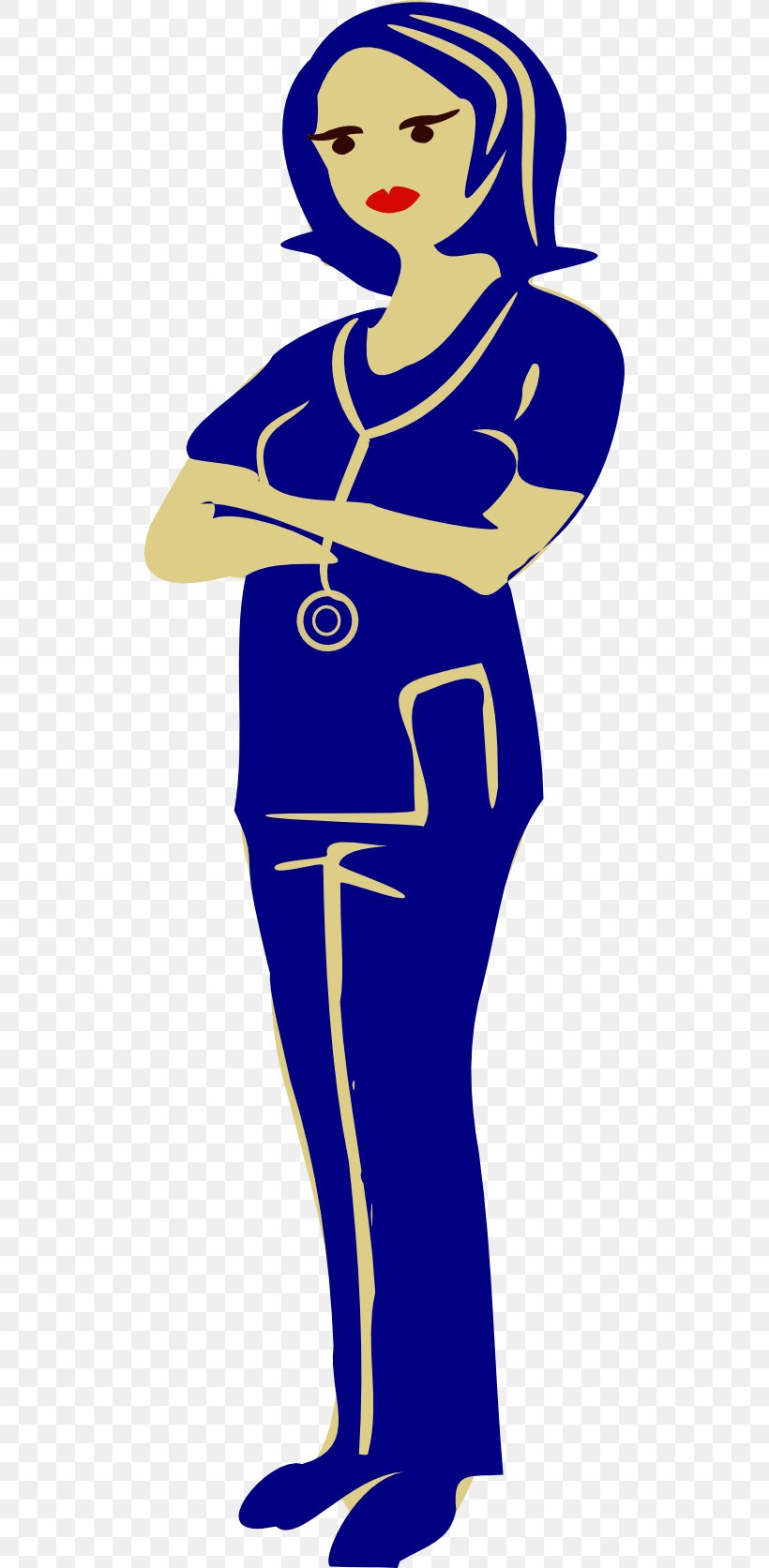 Nursing Clinic Hospital Clip Art, PNG, 512x1673px, Nursing, Art, Artwork, Clinic, Clothing Download Free