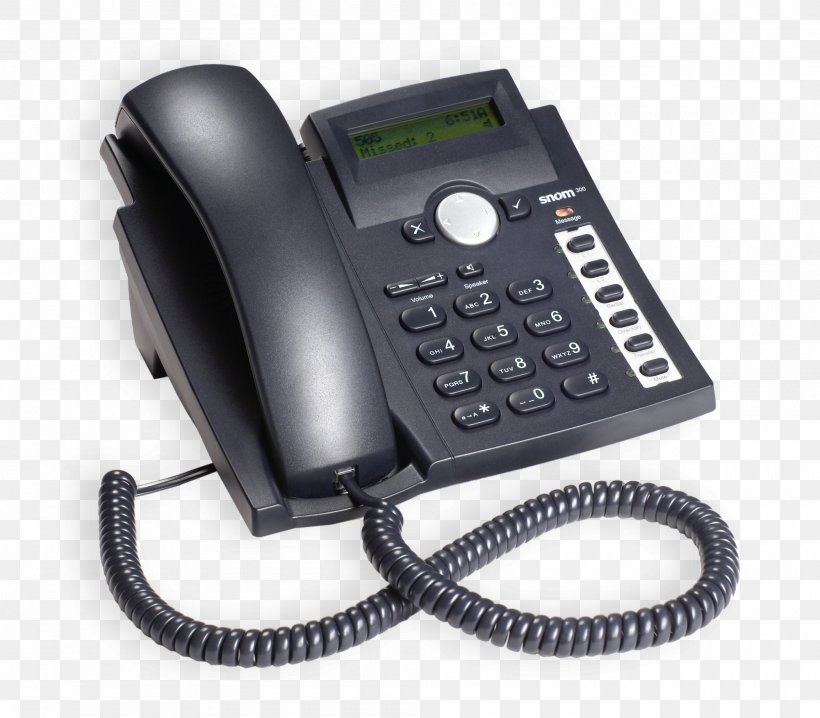 Snom 300 VoIP Phone Telephone Voice Over IP, PNG, 2000x1752px, Snom, Caller Id, Communication, Corded Phone, Electronics Download Free
