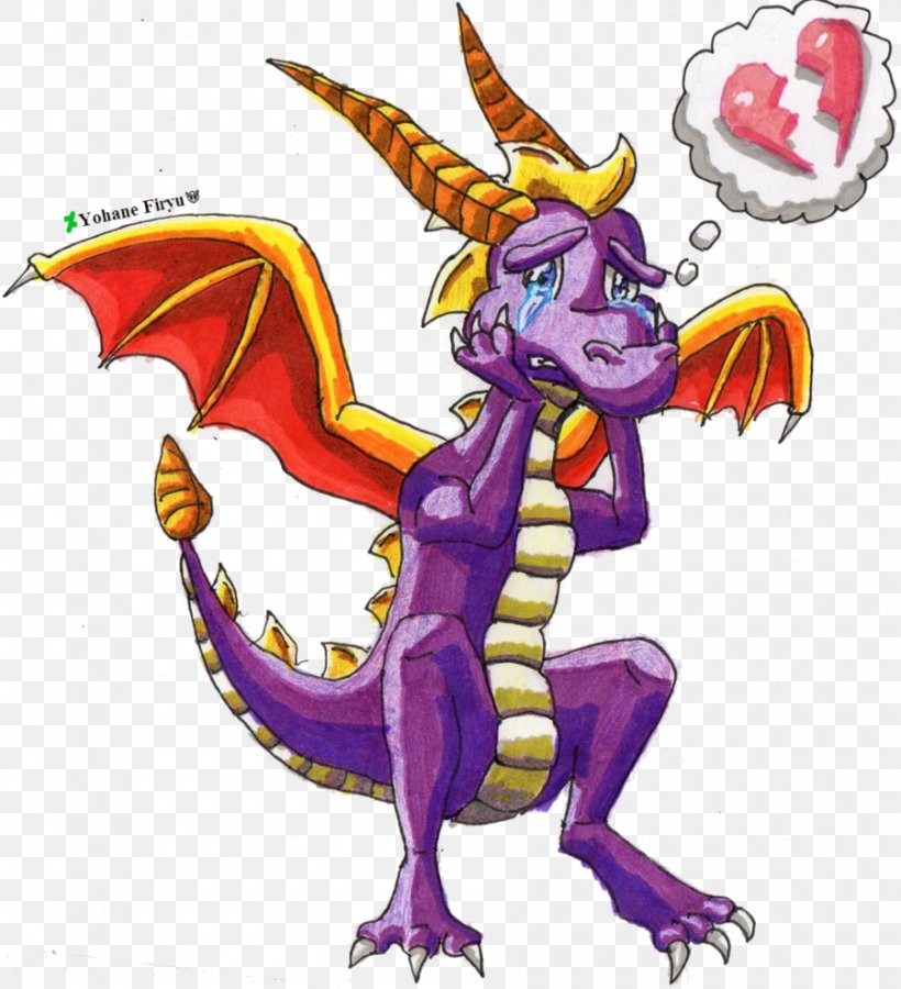 Spyro The Dragon Drawing Art, PNG, 900x988px, Watercolor, Cartoon, Flower, Frame, Heart Download Free