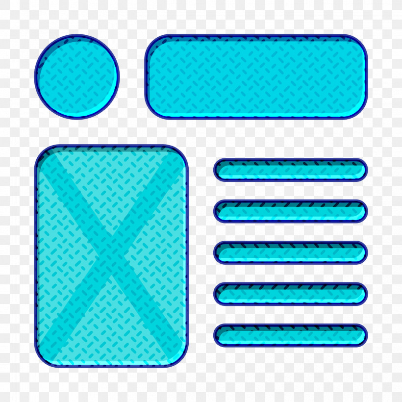 Ui Icon Wireframe Icon, PNG, 1244x1244px, Ui Icon, Blue, Bluegreen, Computer, Greenaquaturquoise Download Free