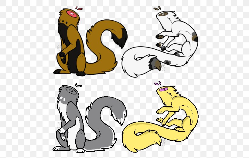 Cartoon Line Character Clip Art, PNG, 503x522px, Cartoon, Animal, Animal Figure, Artwork, Character Download Free