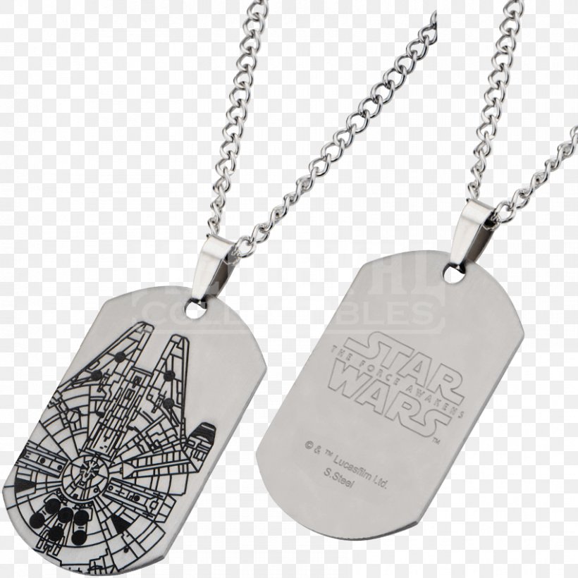 Locket Millennium Falcon Star Wars: TIE Fighter Necklace Charms & Pendants, PNG, 850x850px, Locket, Chain, Charms Pendants, Dog Tag, Jewellery Download Free