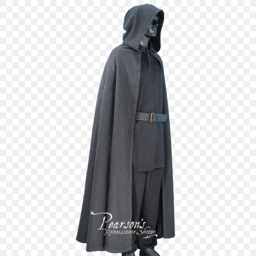 Mantle Robe Cloak Middle Ages Cape, PNG, 860x860px, Mantle, Cape, Cloak, Coat, English Medieval Clothing Download Free