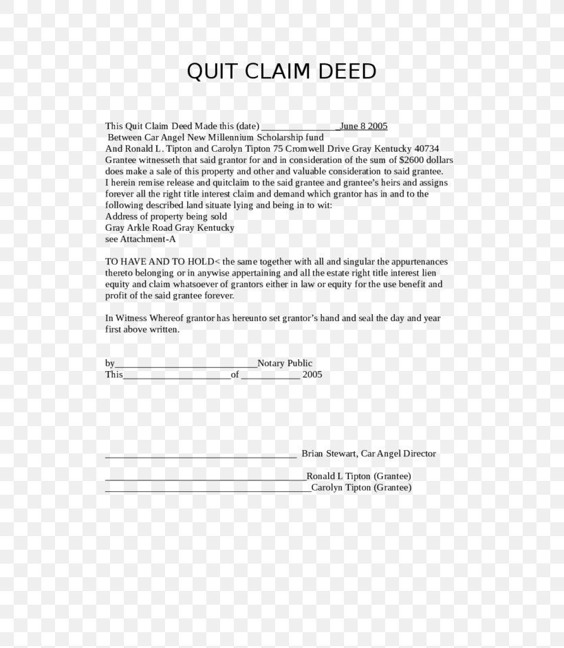 Quitclaim Deed Form Document Title, PNG, 728x943px, Quitclaim Deed, Area, Brand, Contract, Covenant Download Free
