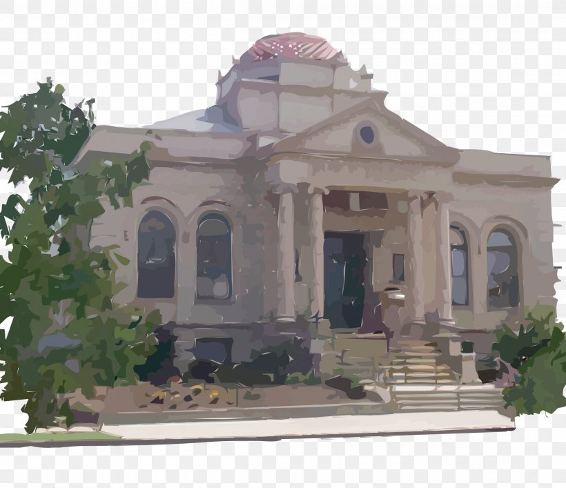 Carnegie Library Building Clip Art Vector Graphics, PNG, 2400x2070px, Carnegie Library, Andrew Carnegie, Architecture, Building, Chapel Download Free