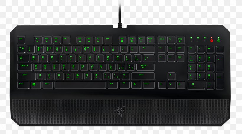 Computer Keyboard Numeric Keypads Laptop Razer DeathStalker Razer Inc., PNG, 1500x834px, Computer Keyboard, Chiclet Keyboard, Computer Component, Display Device, Electronic Component Download Free