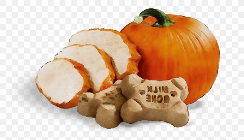 Pumpkin, PNG, 988x568px, Watercolor, Calabaza, Food, Ingredient, Paint Download Free