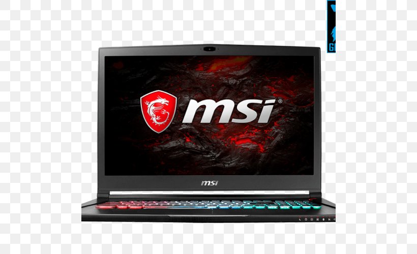 Laptop Mac Book Pro MSI GS73VR Stealth Pro Kaby Lake, PNG, 500x500px, Laptop, Brand, Computer, Display Advertising, Display Device Download Free