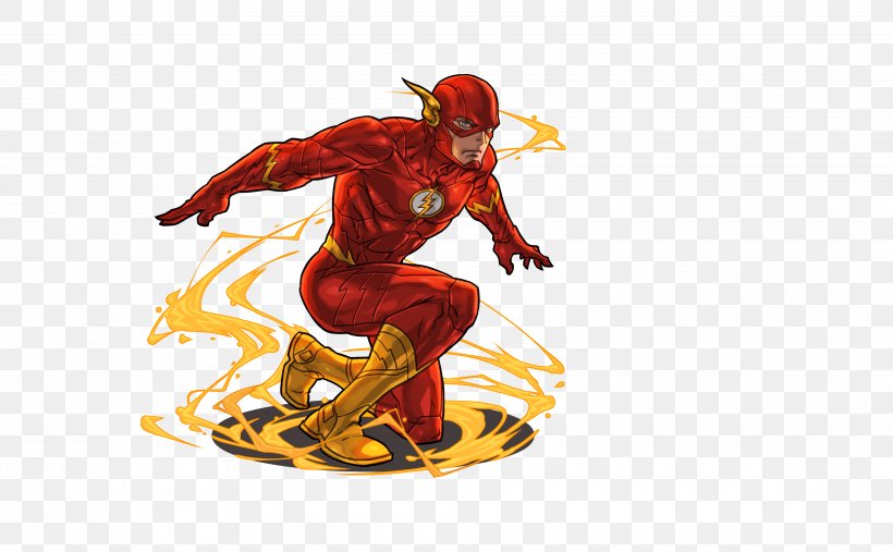 Flash Clip Art, PNG, 4040x2500px, Justice League Heroes The Flash, Art, Document, Fictional Character, Flash Download Free