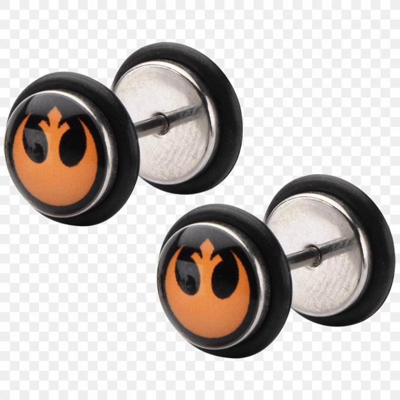 Earring Anakin Skywalker Rebel Alliance Star Wars Jewellery, PNG, 850x850px, Earring, Anakin Skywalker, Barbell, Body Jewellery, Body Jewelry Download Free