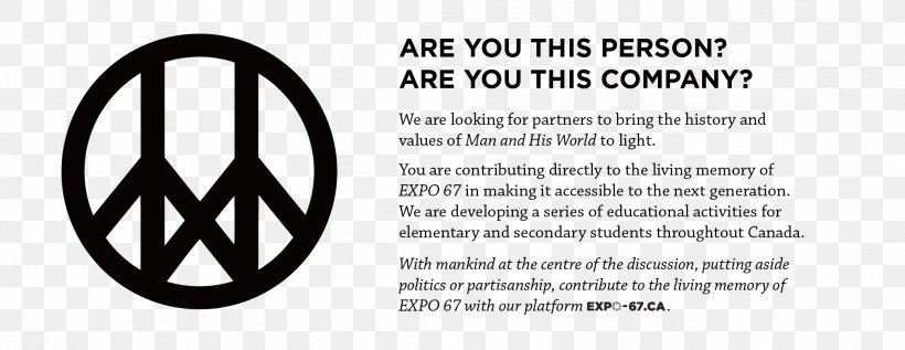 Expo 67 Logo World Of Man Foundation Inc Film Brand, PNG, 2083x806px, Expo 67, Area, Black And White, Brand, Diagram Download Free