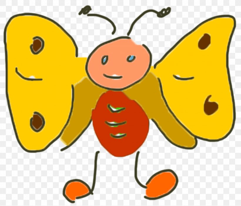 Insect Yellow Food Clip Art, PNG, 2300x1968px, Insect, Area, Artwork, Butterfly, Cartoon Download Free