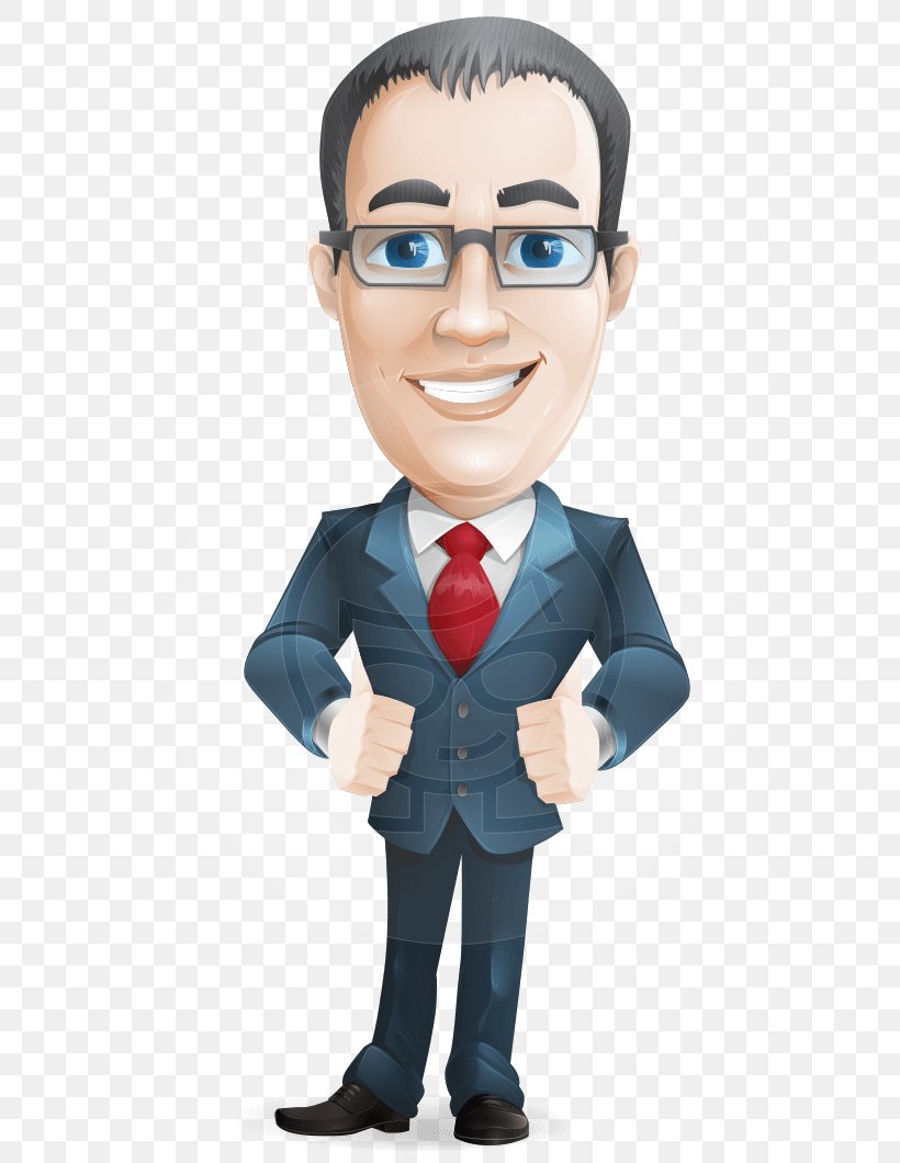 Animation Businessperson Character Animated Cartoon, PNG, 612x1060px ...