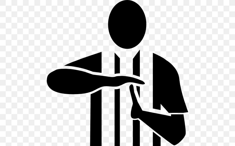 Association Football Referee Sport, PNG, 512x512px, Association Football Referee, American Football, American Football Official, Artwork, Black And White Download Free