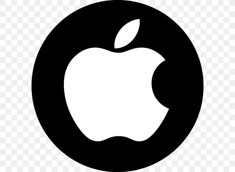 Macintosh Clip Art Apple Logo, PNG, 600x600px, Apple, Artwork, Black, Black And White, Logo Download Free