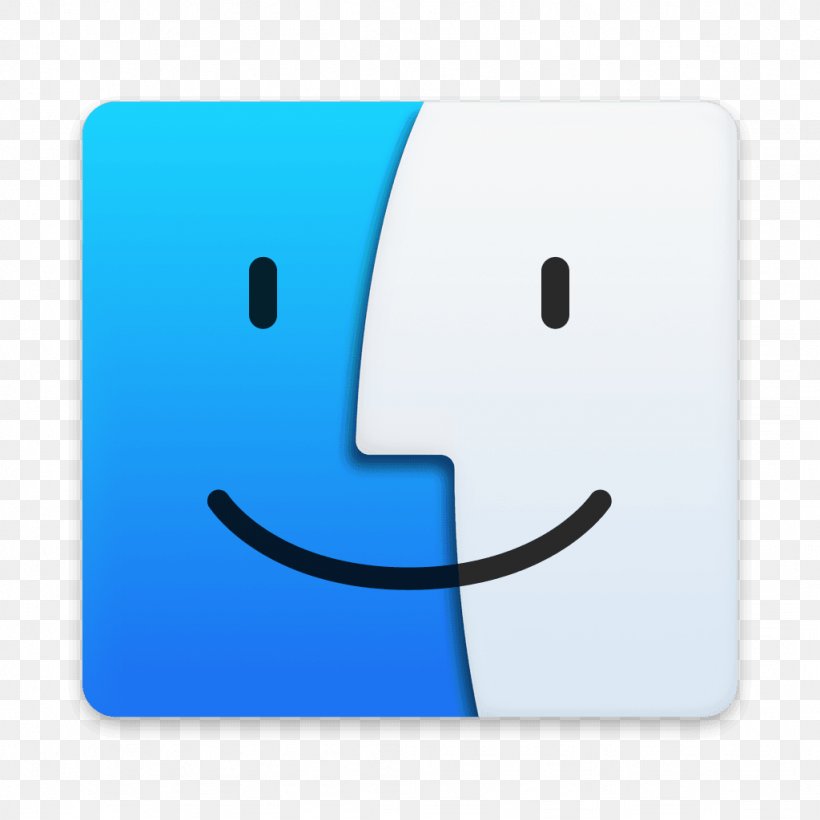 Macintosh Operating Systems MacOS Finder, PNG, 1024x1024px, Macos, Electric Blue, Emulator, Finder, Logo Download Free