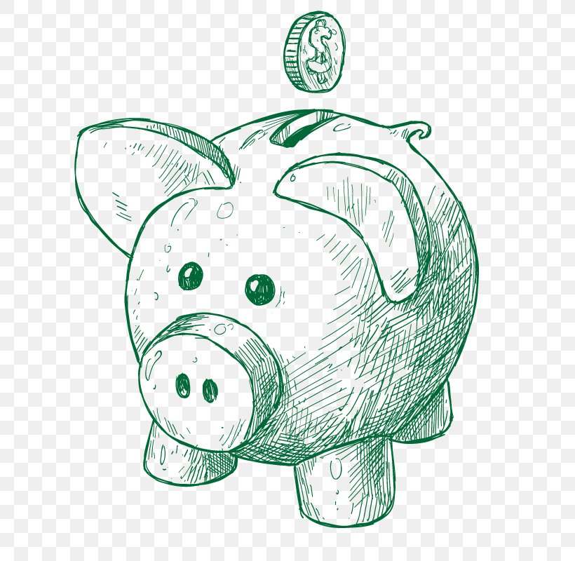 Piggy Bank Saving Euclidean Vector Finance Money, PNG, 800x800px, Piggy Bank, Bank, Budget, Coin, Drawing Download Free
