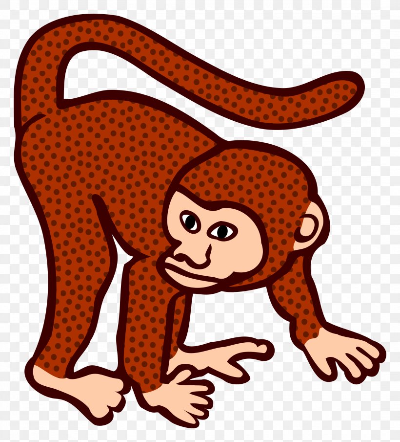 Primate Monkey Drawing Clip Art, PNG, 2176x2400px, Primate, Big Cats, Carnivoran, Cat Like Mammal, Drawing Download Free