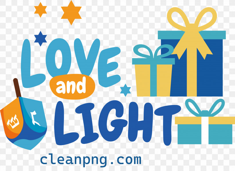 Happy Hanukkah Love Light, PNG, 6734x4920px, Happy Hanukkah, Light, Love Download Free