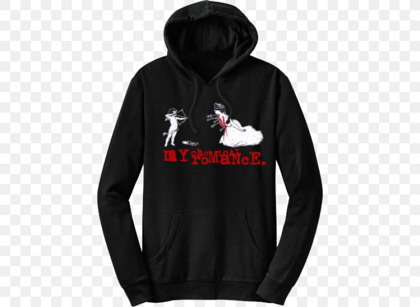 Hoodie T-shirt My Chemical Romance Three Cheers For Sweet Revenge Sweater, PNG, 600x600px, Hoodie, Black, Black Parade, Bluza, Brand Download Free