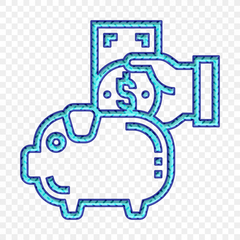 Piggy Bank Icon Saving And Investment Icon Save Icon, PNG, 1204x1204px, Piggy Bank Icon, Line, Meter, Number, Save Icon Download Free