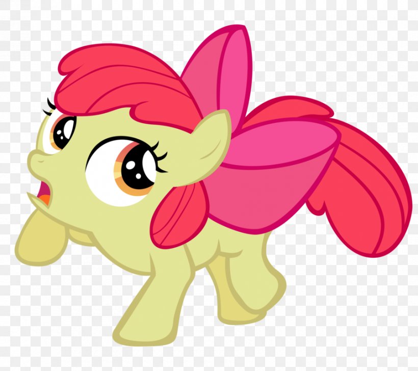 Pony Apple Bloom Applejack Pinkie Pie, PNG, 900x800px, Watercolor, Cartoon, Flower, Frame, Heart Download Free