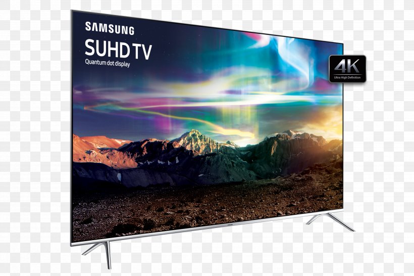 4K Resolution Smart TV Samsung LED-backlit LCD Ultra-high-definition Television, PNG, 3500x2333px, 4k Resolution, Advertising, Computer Monitor, Display Advertising, Display Device Download Free