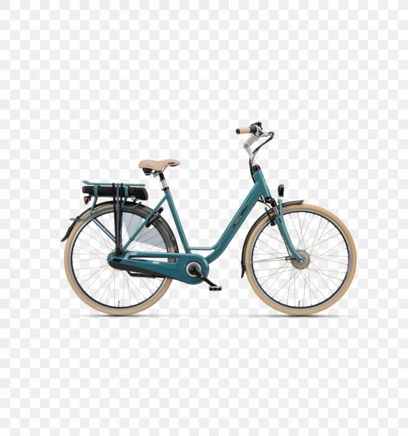Electric Bicycle Batavus Wayz E-go, PNG, 900x962px, Bicycle, Batavus, Bicycle Accessory, Bicycle Drivetrain Part, Bicycle Fork Download Free