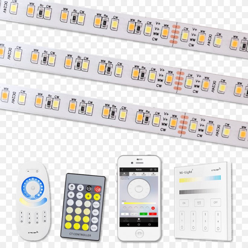 LED Strip Light Light-emitting Diode Interieur Remote Controls, PNG, 990x990px, Led Strip Light, Bathroom, Color, Diode, Interieur Download Free