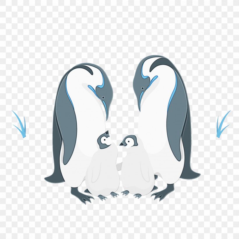 Penguins Logo Cartoon Character Flightless Bird, PNG, 2000x2000px, Happy Family Day, Beak, Birds, Cartoon, Character Download Free