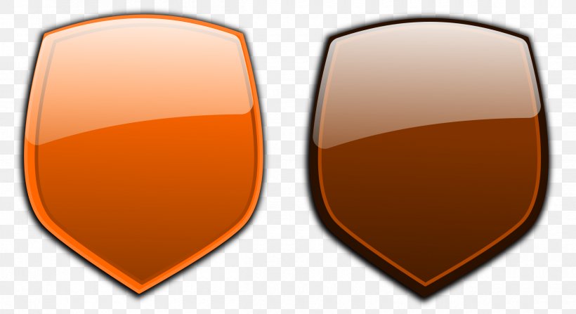 Shield Clip Art, PNG, 2400x1310px, Shield, Cdr, Logo, Orange Download Free