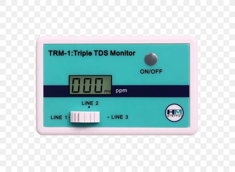 TDS Meter Total Dissolved Solids HM Digital Hand Held TDS & Temperature Water Test Meter TDS-3 Water Testing, PNG, 600x600px, Tds Meter, Computer Monitors, Corrosion, Electronics, Hardware Download Free