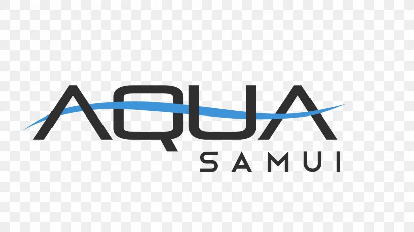 Aqua Samui Logo Brand Font Product Design, PNG, 1600x899px, Logo, Area, Blue, Brand, Diagram Download Free