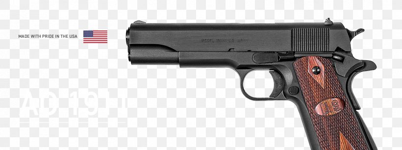 Auto-Ordnance Company M1911 Pistol .45 ACP Firearm, PNG, 1827x683px, 45 Acp, Autoordnance Company, Air Gun, Airsoft, Airsoft Gun Download Free