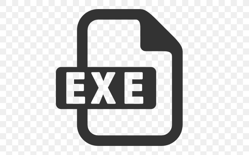 .exe Executable Download, PNG, 512x512px, Exe, Brand, Document File Format, Dos, Dynamiclink Library Download Free