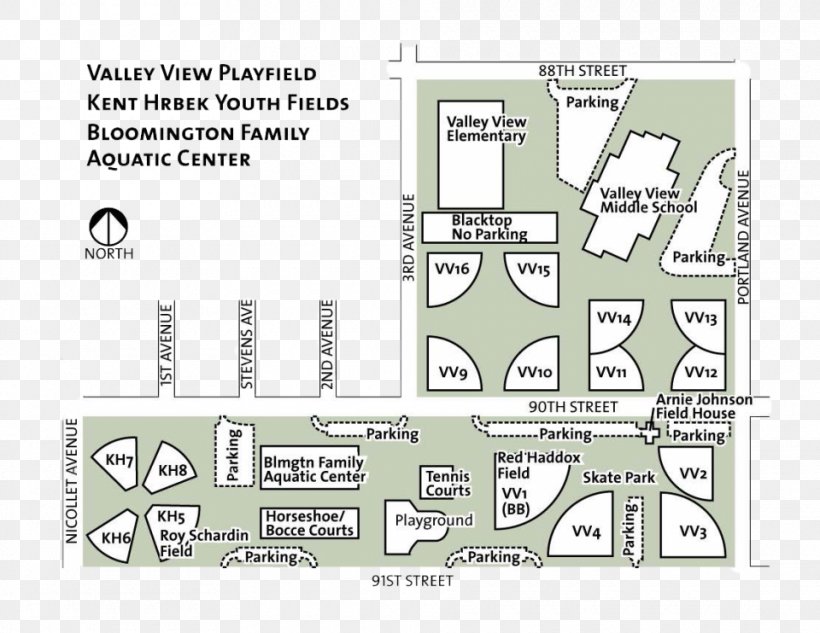 Hrbek Fields At Valley View Park Valley View Playfield Recreation Marsh Lake Playfields, PNG, 960x742px, Park, Area, Bloomington, Diagram, Floor Plan Download Free