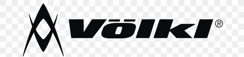 Product Design Völkl Logo Skiing, PNG, 3779x885px, Volkl, Black And White, Brand, Computer Font, Face Powder Download Free