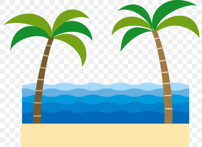 Arecaceae Sea Tree Clip Art, PNG, 800x598px, Arecaceae, Area, Arecales, Beach, Camping Download Free