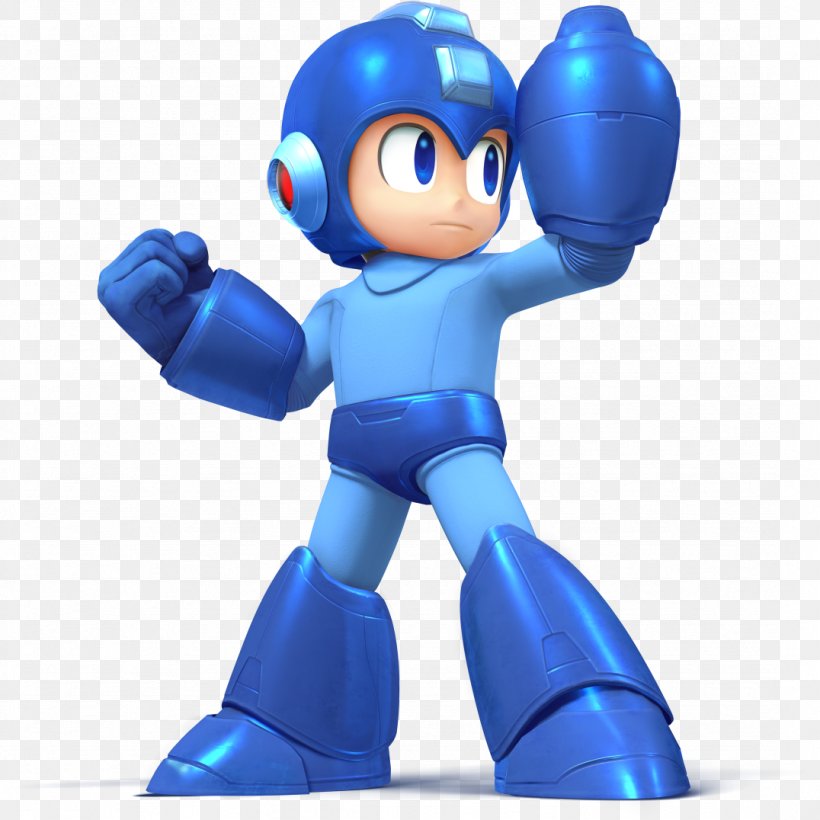 Mega Man Super Smash Bros. For Nintendo 3DS And Wii U Mario, PNG, 1076x1076px, Mega Man, Action Figure, Blue, Capcom, Fictional Character Download Free