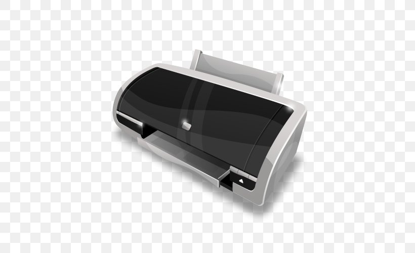 Printer Download Icon, PNG, 500x500px, Printer, Automotive Design, Automotive Exterior, Black, Dot Matrix Download Free