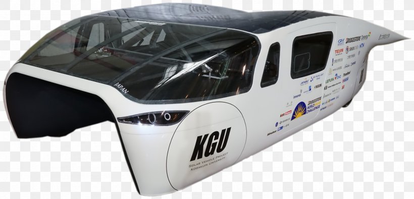 Kogakuin University Solar Car 2017 World Solar Challenge Stella, PNG, 1898x912px, Car, Auto Racing, Automotive Exterior, Brand, Dodge Challenger Download Free