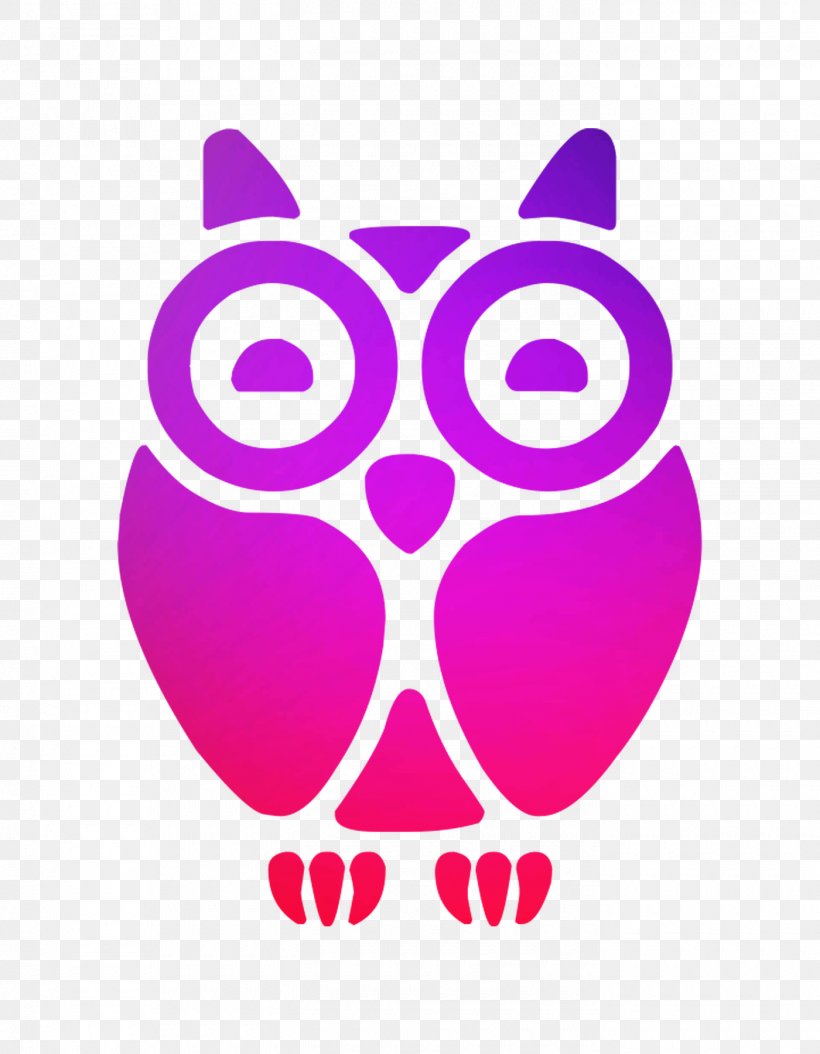 Tawny Owl Vector Graphics Illustration Image, PNG, 1400x1800px, Owl, Bird Of Prey, Brush, Logo, Magenta Download Free