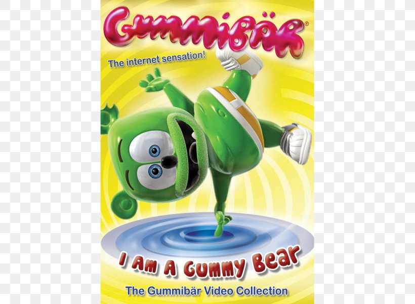 I'm A Gummy Bear (The Gummy Bear Song) Gummi Candy Gummibär I Am Your Gummy Bear, PNG, 600x600px, Gummy Bear, Bear, Dvd, Flavor, Food Download Free
