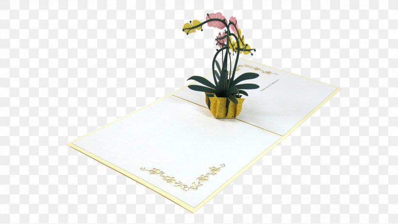 Paper Pop-up Book Orchids Vase Card Stock, PNG, 1280x720px, Paper, Card Stock, Flower, Greeting Note Cards, Orchids Download Free
