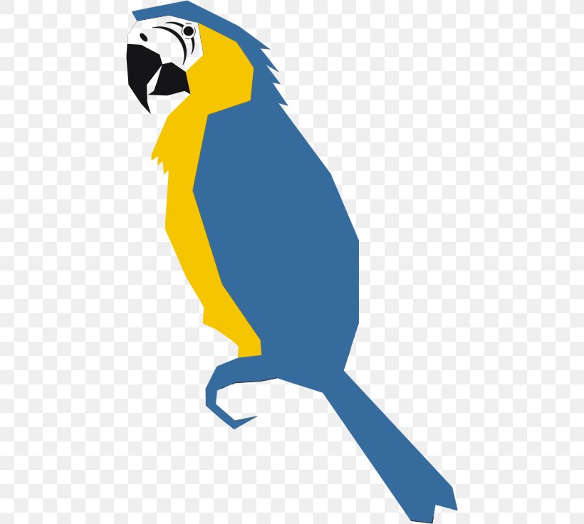 Parrot Budgerigar Blue-and-yellow Macaw Clip Art, PNG, 466x736px, Parrot, Artwork, Beak, Bird, Blueandyellow Macaw Download Free