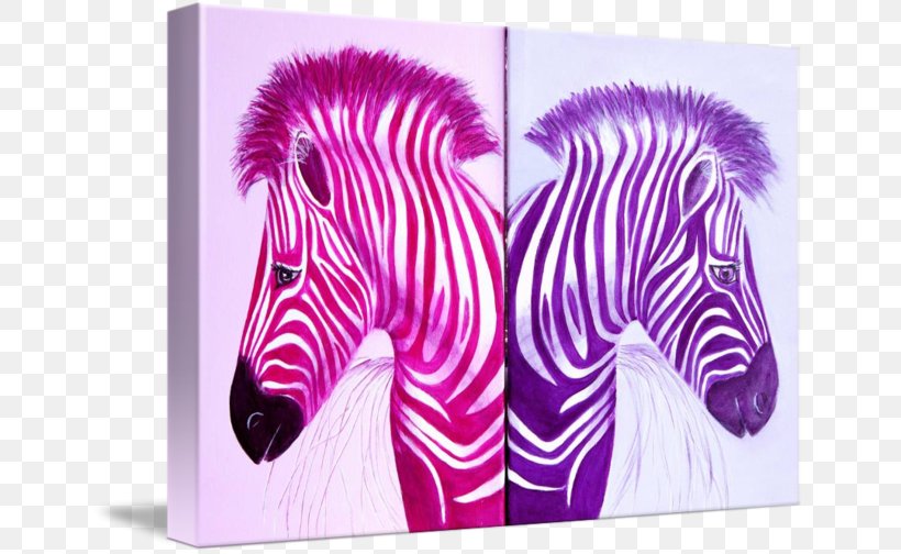Quagga Horse Zebra Gallery Wrap Canvas, PNG, 650x504px, Quagga, Animal Print, Art, Bedroom, Canvas Download Free