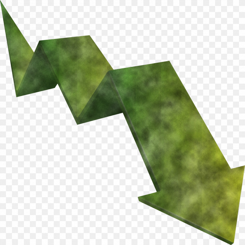 Jaggy Arrow, PNG, 2999x3000px, Jaggy Arrow, Grass, Green, Leaf, Origami Download Free