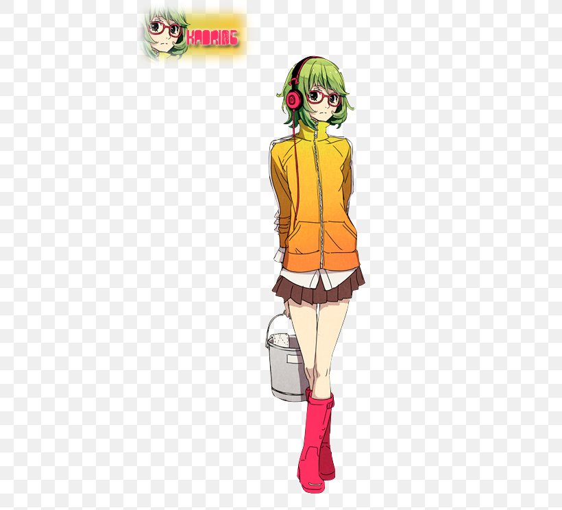 Hatsune Miku Megpoid Vocaloid Kagamine Rin/Len, PNG, 422x744px, Watercolor, Cartoon, Flower, Frame, Heart Download Free