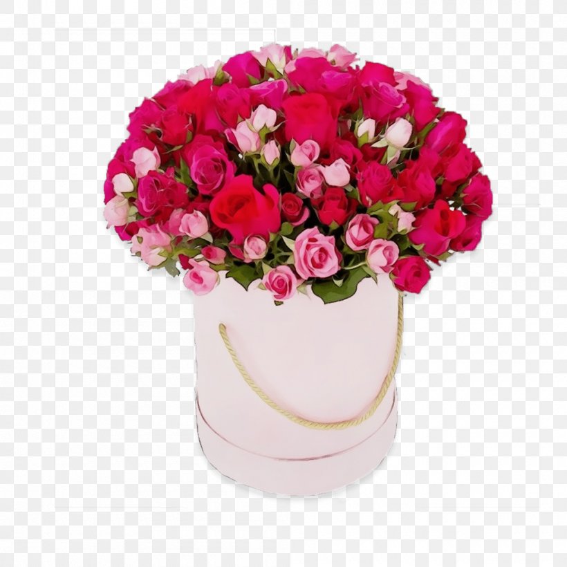 Rose, PNG, 1000x1000px, Watercolor, Bouquet, Cut Flowers, Flower, Flowering Plant Download Free